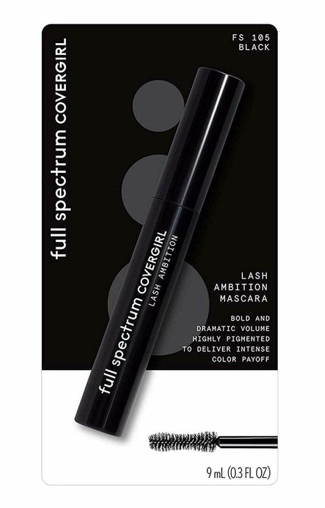 Covergirl Full Spectrum Lash Ambition Mascara Black 0.3 Fluid Ounce