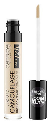 Catrice Liquid Camouflage High Coverage Concealer Ultra Long Lasting Concealer Oil And Paraben Free Cruelty Free 036 Hazelnut Beige