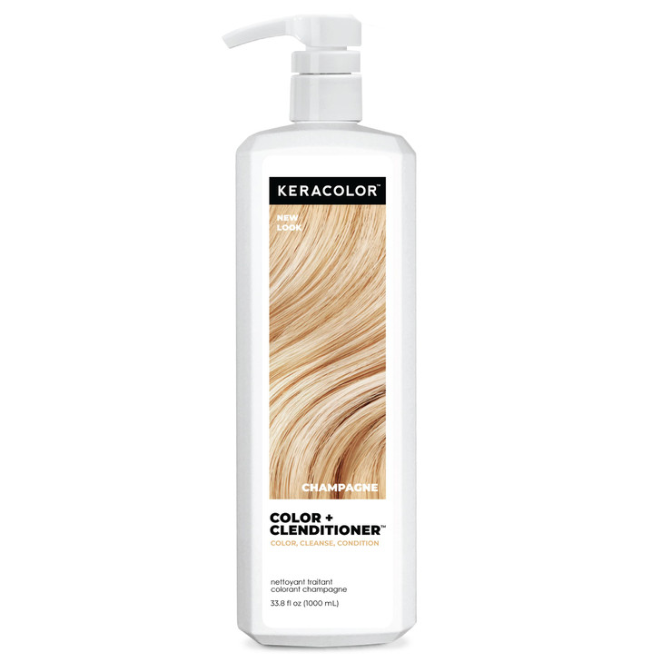 Keracolor Clenditioner Honey Hair Dye Semi Permanent Hair Color Depositing Conditioner Cruelty Free 33.8 Fl Oz