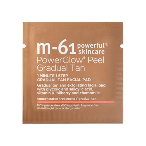 M 61 Powerglow Peel Gradual Tan 10 Treatments