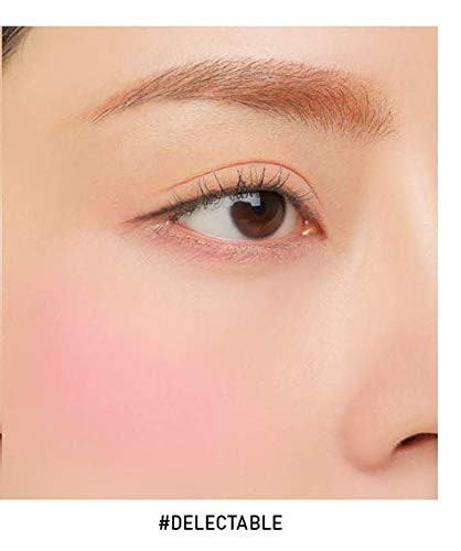 3Ce Style Nanda Face Blush Matte Pink Palette 5G 0.17Oz Delectable