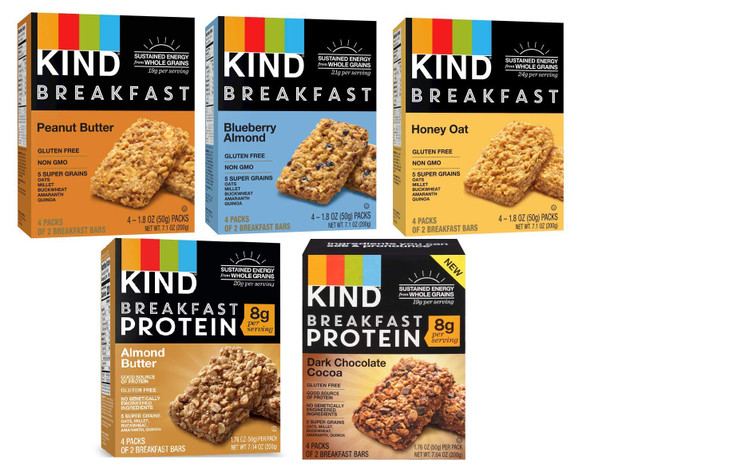 Kind Breakfast Bars Variety Packs 5
