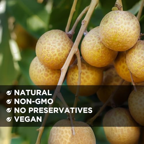 Nestlady Premium Dried Longan 200G 7.05Oz 100 Percent Natural Thai Longan Fruit Meat No Sugar Added Unsweetened Perfect For Tea Snacks