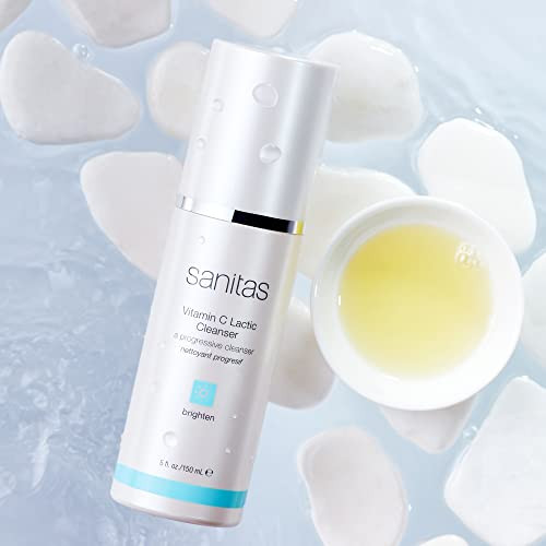Sanitas Vitamin C Lactic Cleanser Brightening Lactic Acid 5 Oz