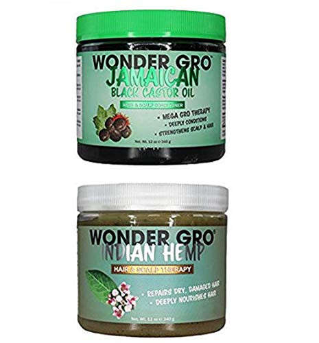 Wonder Gro Hair And Scalp Care Black Castor Oil And Indian Hemp