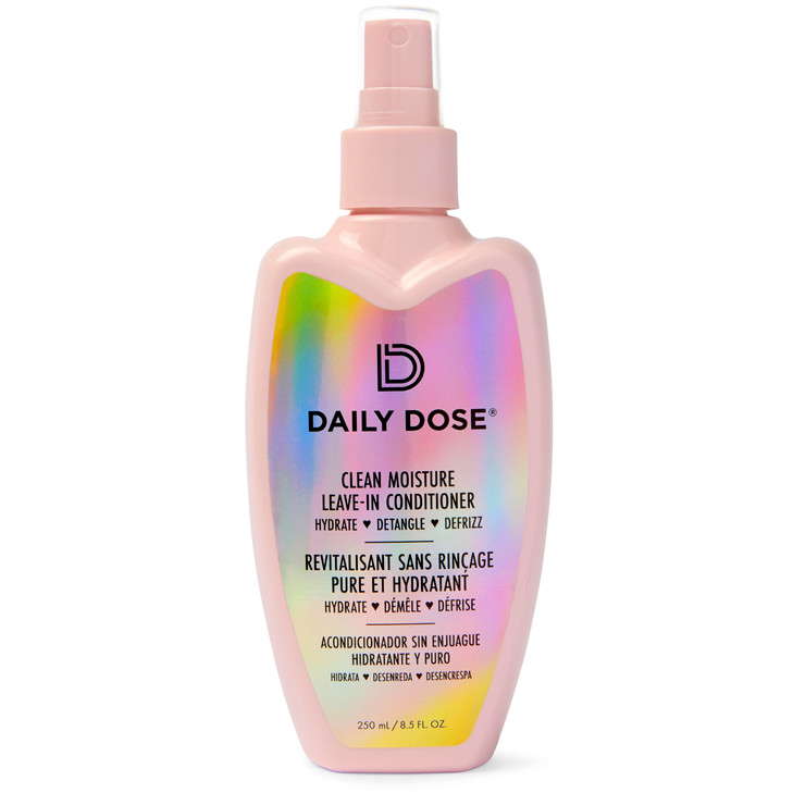 Daily Dose Award Winning Clean Moisture Leave In Conditioner Spray Detangler For Dry Damaged And Frizzy Hair. Vegan Sulfate Free Color Safe