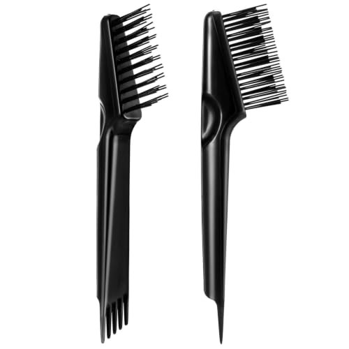 Yaomiao 2 Pack Hair Brush Cleaner Black 2 In 1 Comb Cleaning Tool