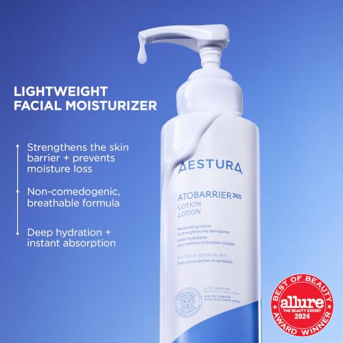 Aestura Atobarrier365 Lightweight Hydrating Korean Face Moisturizer 150 Ml