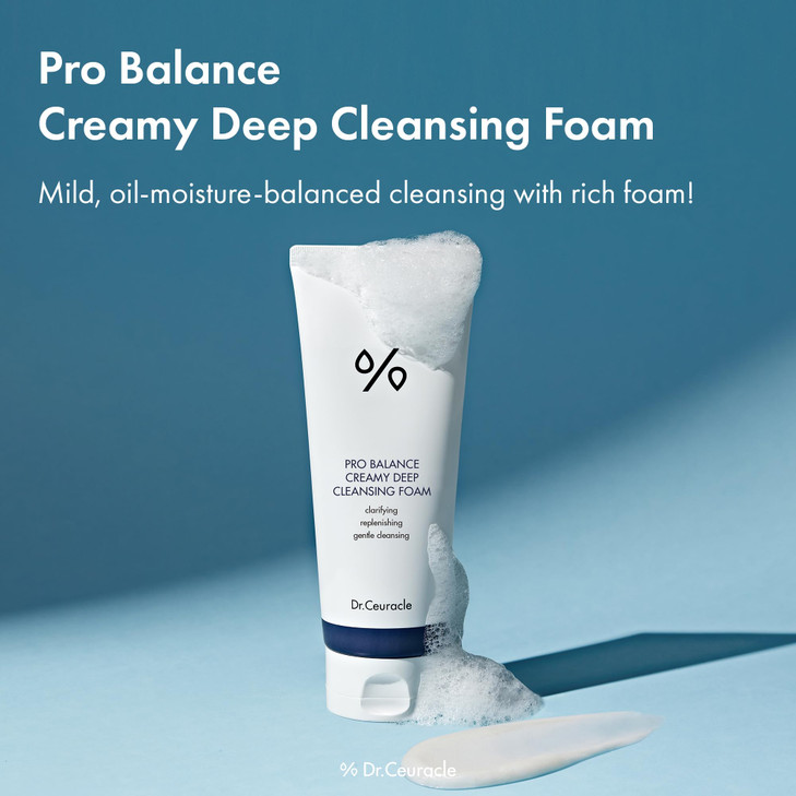 Dr.Ceuracle Pro Balance Creamy Deep Cleansing Foam Ph Balance 5.07 Fl. Oz