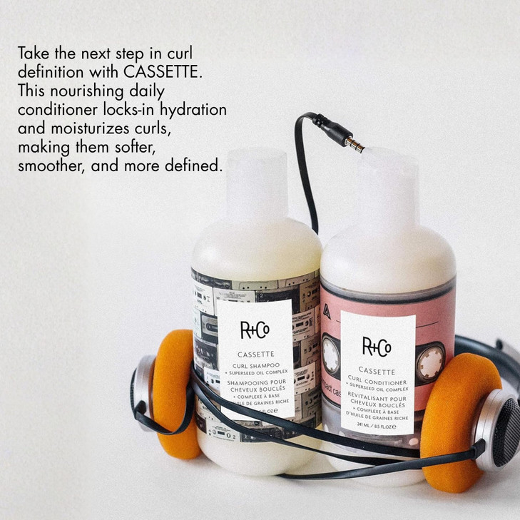 R Plus Co Cassette Curl Conditioner Plus Superseed Oil Complex 8.5 Oz