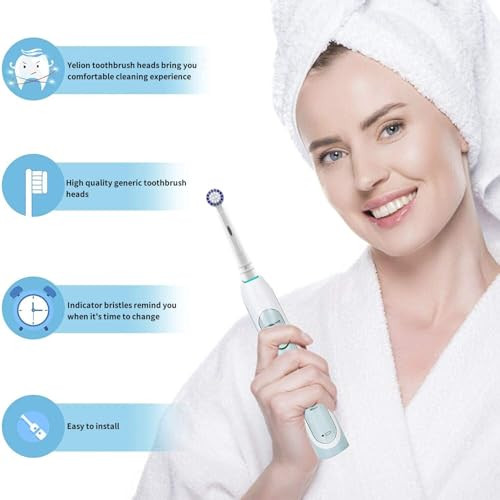 Replacement Toothbrush Heads Compatible With Oral B Braun