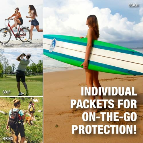 Coretex Sun X 50 Spf Broad Spectrum Sunscreen Packets Pack Of 100 Paraben Oxybenzone Octinoxate And Oil Free Sunscreen No White Cast And