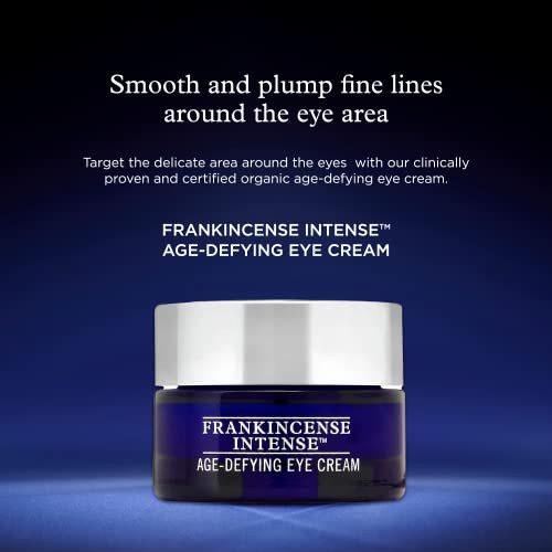 Neal S Yard Frankincense Intense Age Defying Eye Cream With Green Tea And Plant Based Peptides Smoothes Fine Lines And Wrinkles Cruelty Free
