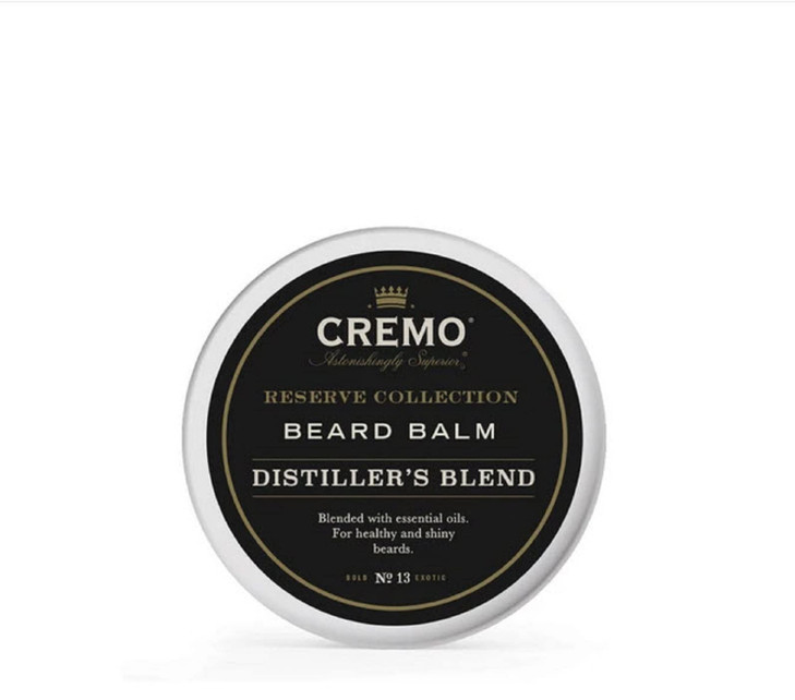 Cremo Styling Beard Balm Distiller S Blend Reserve Collection Nourishes Shapes And Moisturizes All Lengths Of Facial Hair 2 Ounce