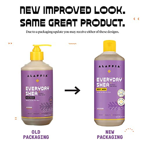 Alaffia Everyday Shea Body Wash Naturally Helps Moisturize And Cleanse Without Stripping Natural Oils With Shea Butter Neem And Coconut Oil