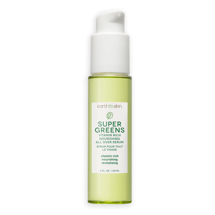 Earth To Skin Super Greens Nourishing All Over Serum 2.0 Fl Oz