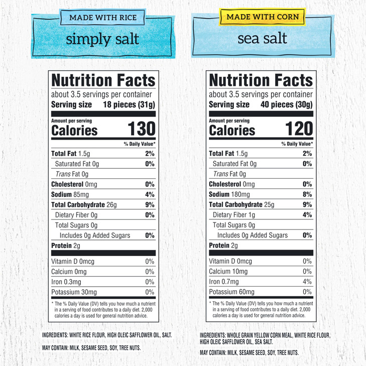 Good Thins Rice And Corn Snacks Gluten Free Crackers Variety Pack 4 Boxes