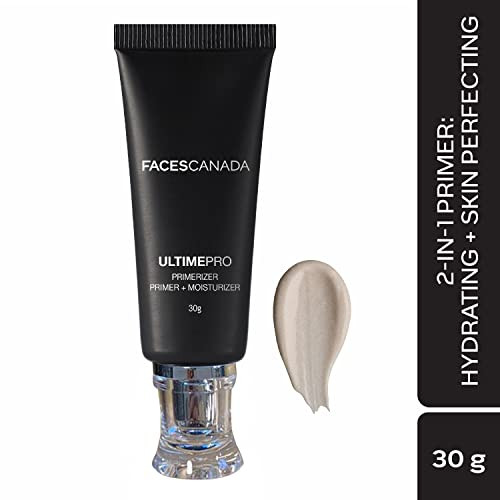 Facescanada Ultime Pro Primerizer 2 In 1 Moisturizer Plus Makeup Primer Hydrating Primer With Shea Butter Minimizes Pores And Fine Lines