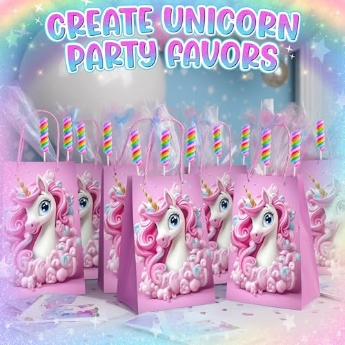 Unicorn Lollipops Individually Wrapped 20Pk Unicorn Party Favors
