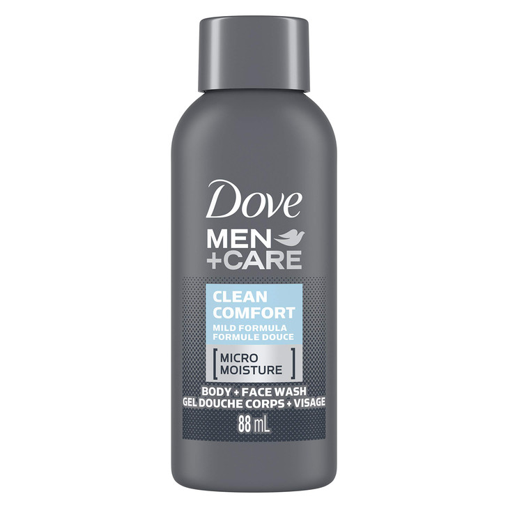 Dove Men Plus Care Hydrating Clean Comfort Pack Of 24 Body And Face Wash 3 Oz
