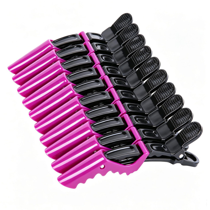 Hh And Ll Hair Clips For Women Wide Teeth And Double Hinged Design Alligator Styling Sectioning Clips Of Professional Hair Salon Quality 10