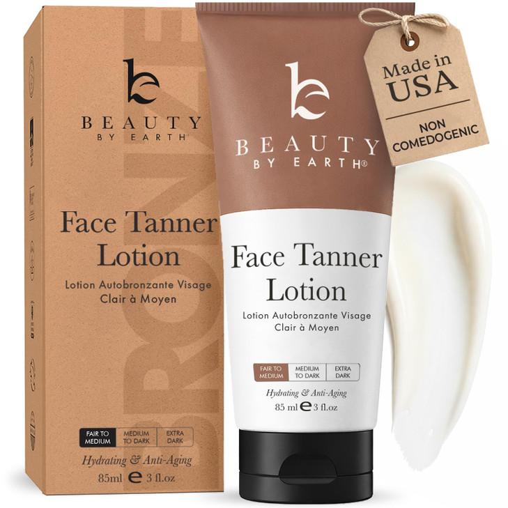 Face Tanner Usa Made With Natural And Organic Ingredients Streak Free Tan