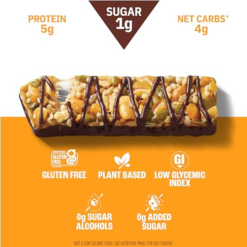Munk Pack Fiber Nut Bars 5G Fiber Peanut Butter Dark Chocolate 12 Count