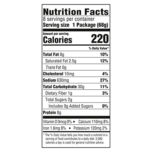 Kraft Mac And Cheese Dinner 8 Microwaveable Cups Original 2.39 Oz