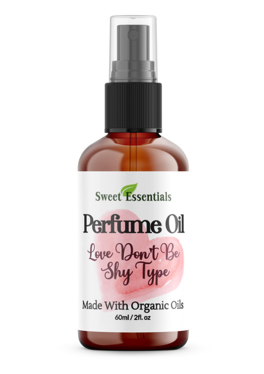 Sweet Essentials Love Don T Be Shy Type Fragrance Perfume Oil 2Oz Made With Organic Oils Spray On Perfume Oil Alcohol Silicone And