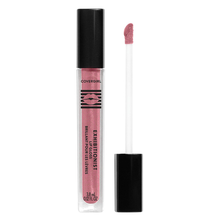 Covergirl Exhibitionist Lip Gloss Short Change High Glossy Cream 0.99 Fl Oz Lip Gloss Shiny Lip Gloss Pink Lip Gloss Moisturizing Lip Gloss
