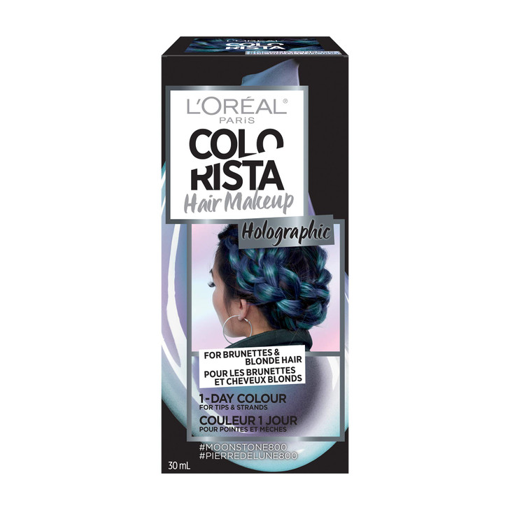 L Oréal Paris Hair Makeup Temporary 1 Day Hair Color For Blondes And Brunettes Moonstone 1 Fl Oz