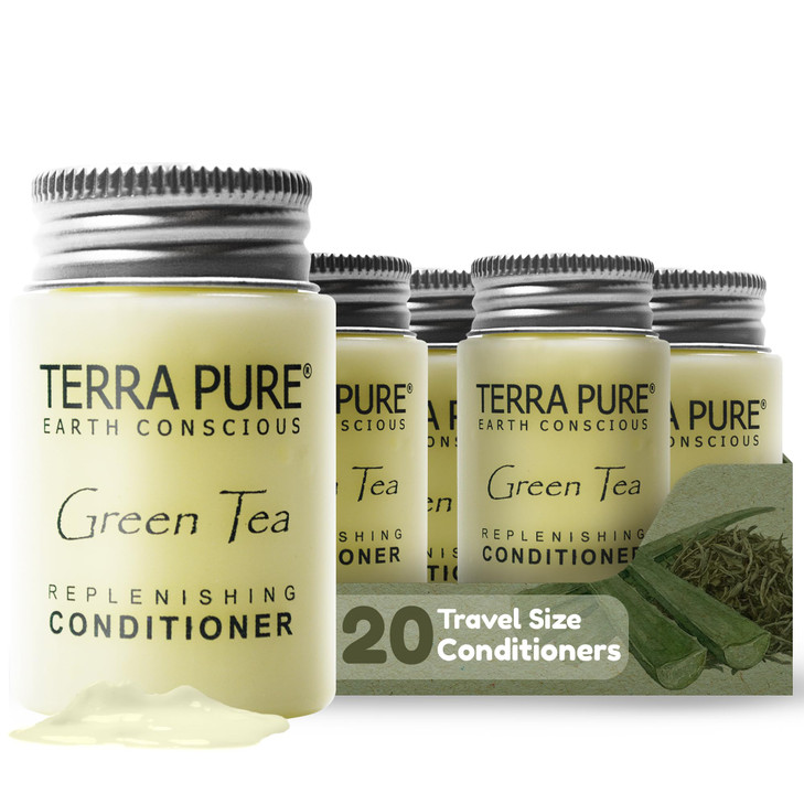Terra Pure Hotel Conditioner Travel Size Toiletries 20 Count 1 Oz