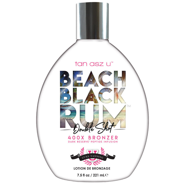 Tan Asz U Beach Black Rum 400X Bronzer Indoor Tanning Lotion 13.5 Fl Oz