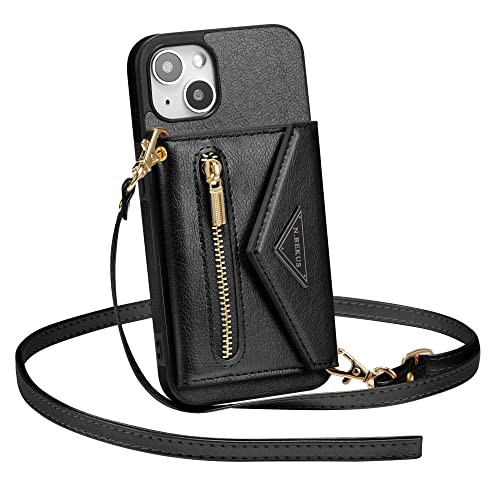 ZCDAYE Crossbody Wallet Phone Cases for iPhone 13 Pro Max, iPhone 13 Pro Max(6.7 inches) Wallet Phone Case, Premium Leather Phone Case for iPhone 13