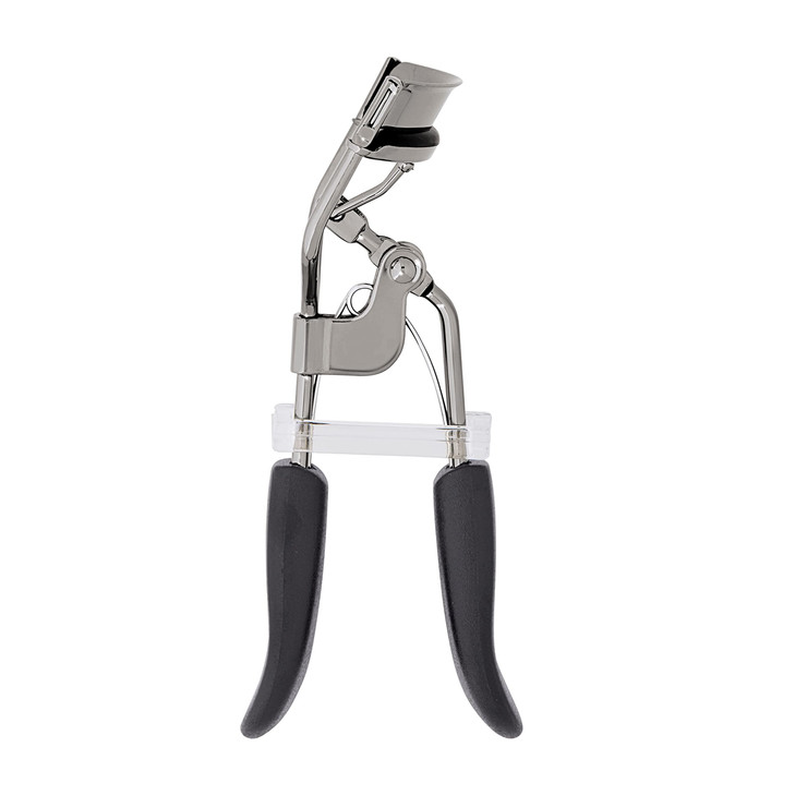 E.L.F. Pro Eyelash Curler Stainless Steel Lash Curler Long Lasting Natural Curl Ergonomic Design Includes Replacement Pad Fits All Eye