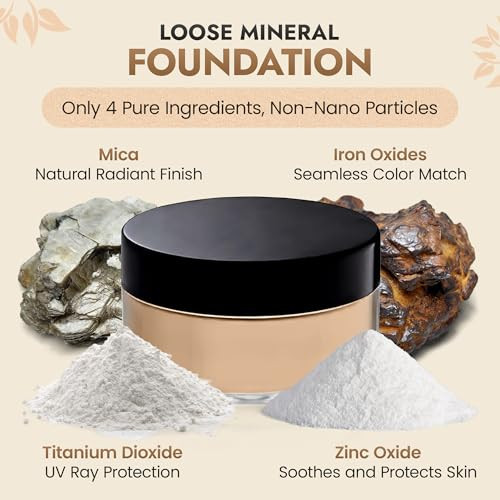 Loose Powder Foundation Full Coverage Matte Mineral Foundation Momentum