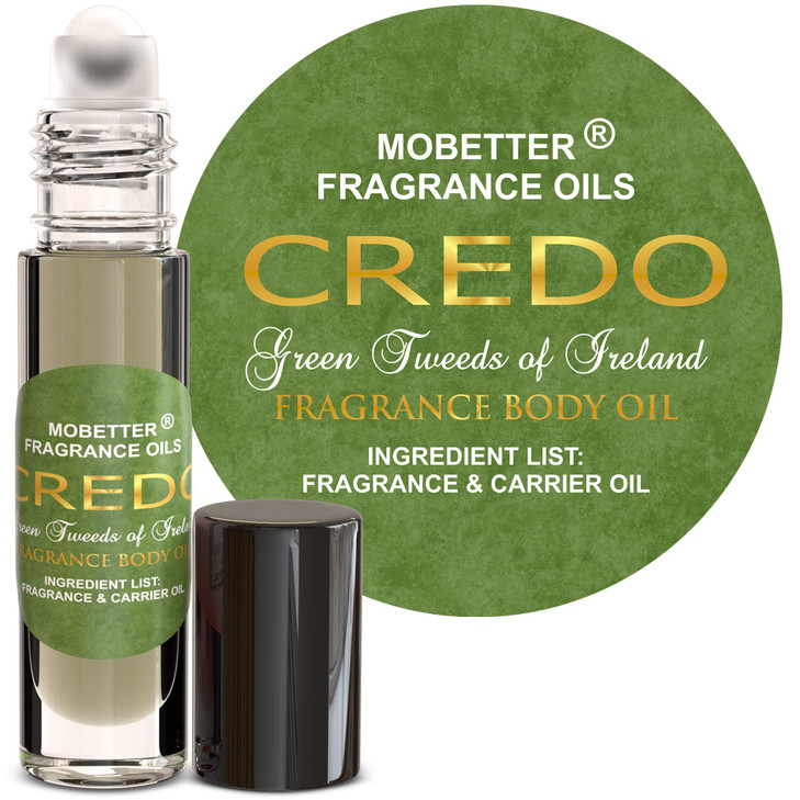 Mobetter Fragrance Oils Credo Green Tweeds Of Ireland Fragrance Body Oil