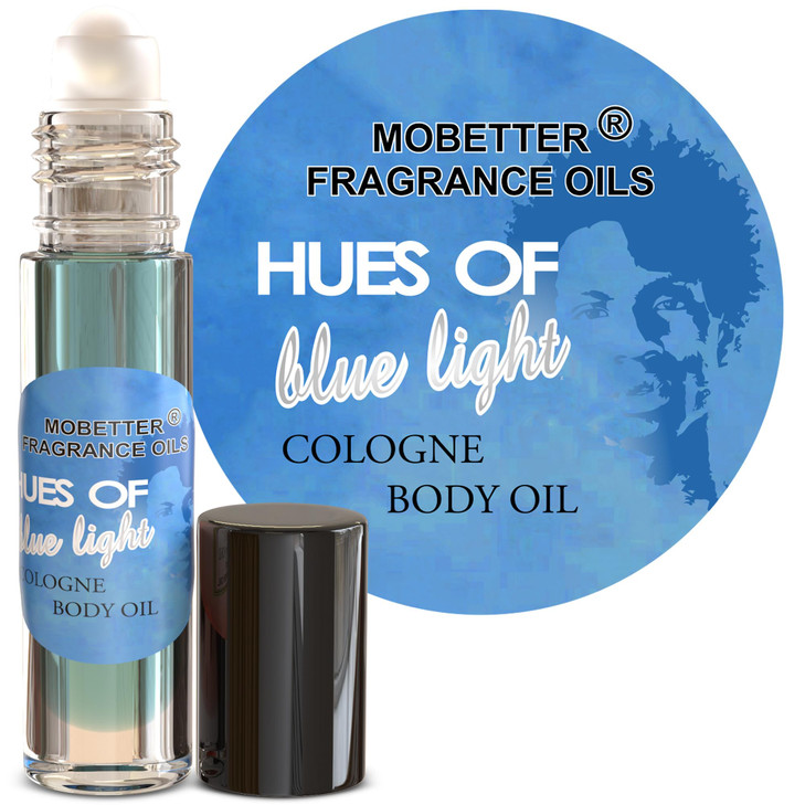 Mobetter Fragrance Oils Hues Of Blue Light Fragrance Body Oil For Men