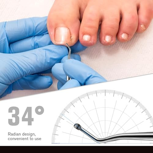 Feryes Ingrown Toenail Tools Toenail Lifter And Toenail File Set For Ingrown Toenails Treatment Surgical Grade Stainless Steel Under Nail