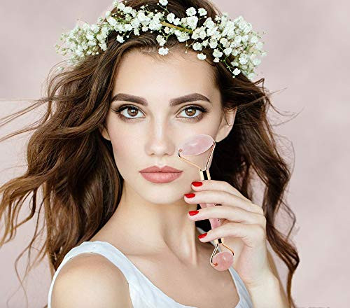 Silkta Ge Rose Quartz Facial Roller