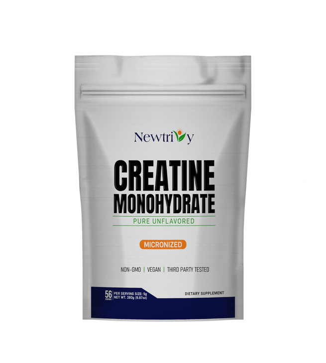 Creatine Monohydrate,Micronized, Pure,Unflavored,280g (9.8oz)