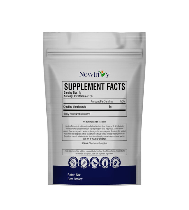 Creatine Monohydrate,Micronized, Pure,Unflavored,280g (9.8oz)