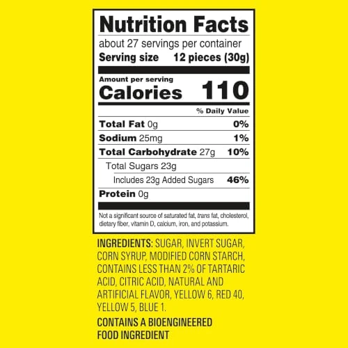 Sour Patch Kids Soft And Chewy Gummy Candy Family Size Bulk Candy 1.8 Lb
