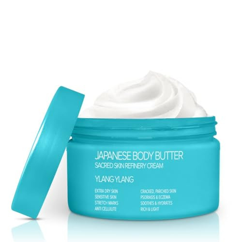 Onsen Japanese Body Butter For Women Skin Refinery Cream Natural And Organic Shea Butter Moisturizing Clear Skin Exfoliator With Coconut Oil