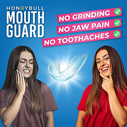 Honeybull Anti Grinding Night Guards Custom Moldable Guards 6 Pack Thick
