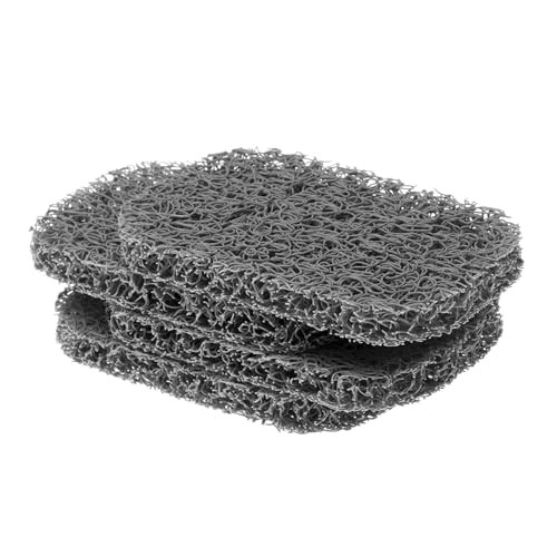 Snowkingdom 4 Pack Gray Soap Saver For Bar Soaps Draining Lift Pad 2.9 X 4.5 Pvc Non Bpa Non Slip Durable