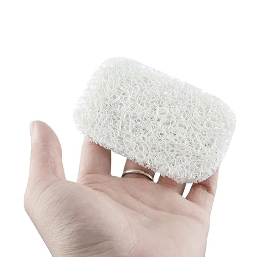 Snowkingdom 4 Pack White Soap Saver Holder For Bar Soap Shower Bathroom Dish Self Draining Lift Pad Porous Construction Air Circulate 2.9 X