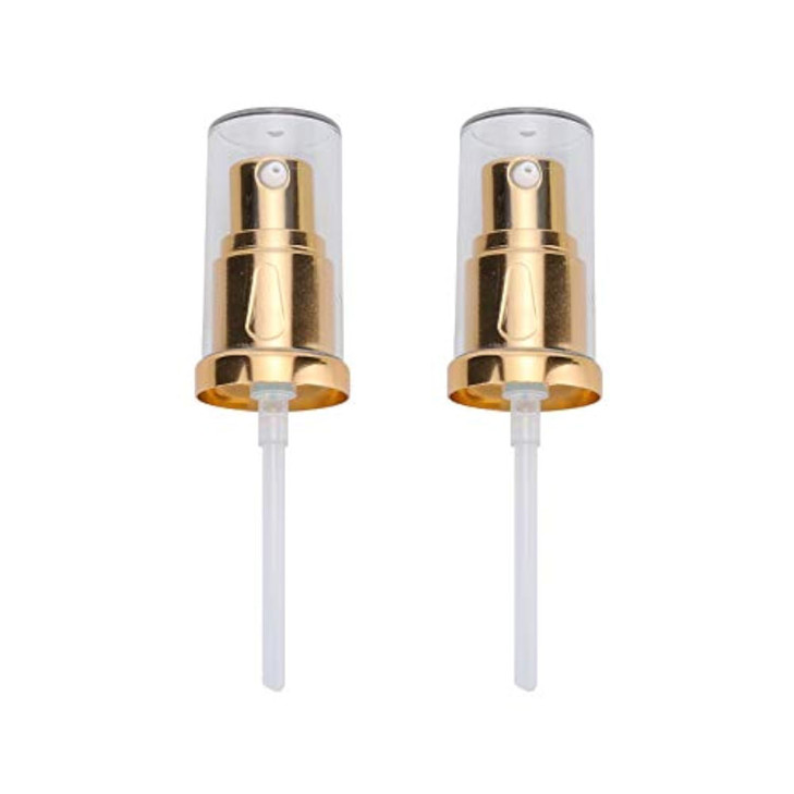 Sohynca 2Pcs Replacement Pump For Foundation Bottle Compatible With Both Double Wear And Mac Gold Color