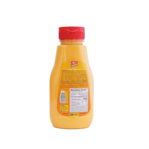 Fritz Cheddar Cheese Sauce For Hot Dogs Burgers Nachos Fries And Snacks