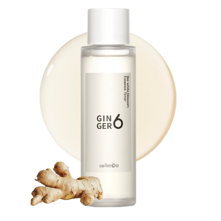Ginger6 Essence Toner 150Ml 5 Fl Oz 86 Percent Ginger Shot Water For Redness Relief Hydration And Pore Care Korean Skincare With Niacinamide
